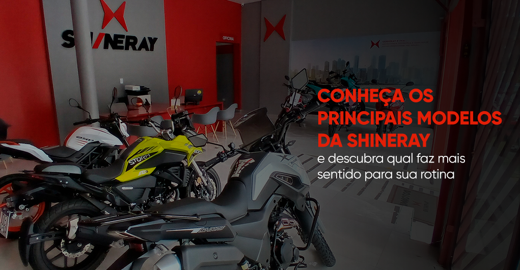 Conheça os principais modelos da Shineray e descubra qual faz mais sentido para sua rotina